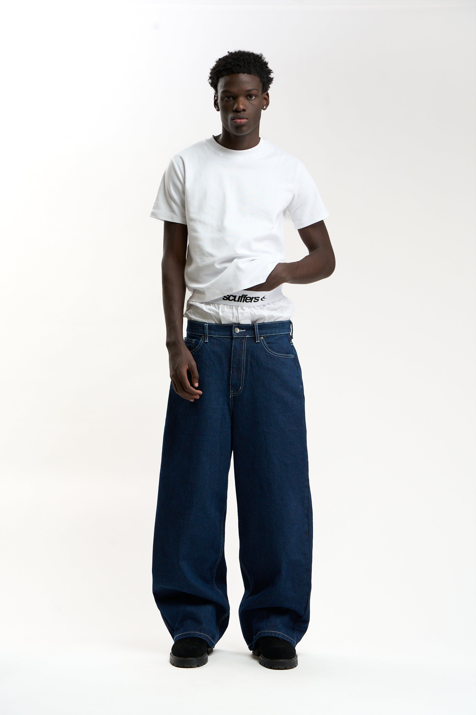 Jumbo Deep Blue Pants
