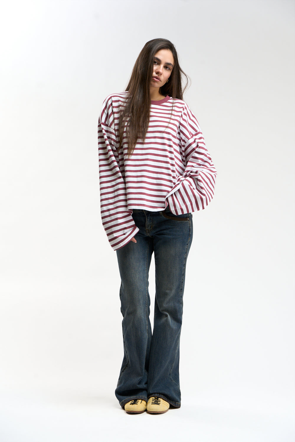 NIY Burgundy Longsleeve