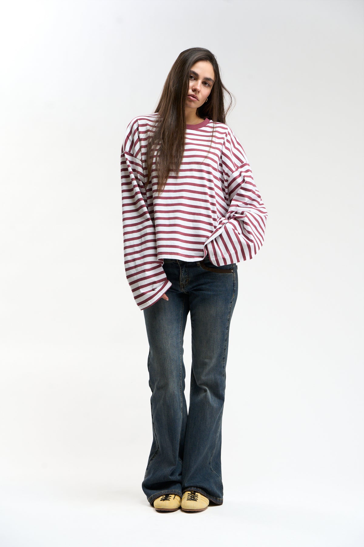 NIY Burgundy Longsleeve