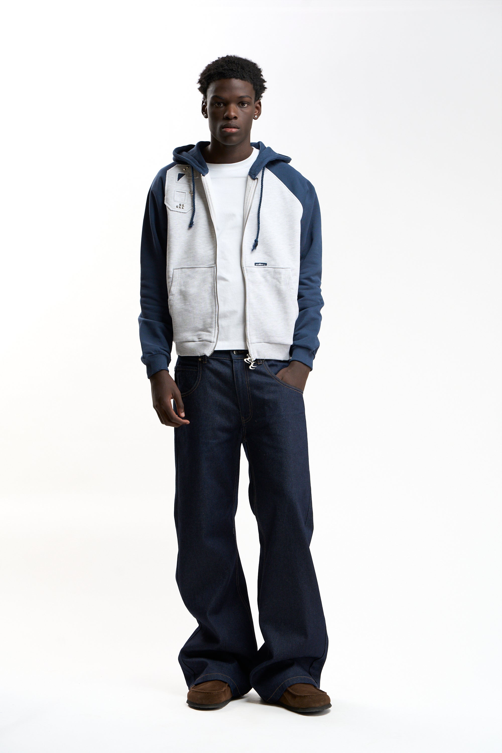 Inside Navy Zipper