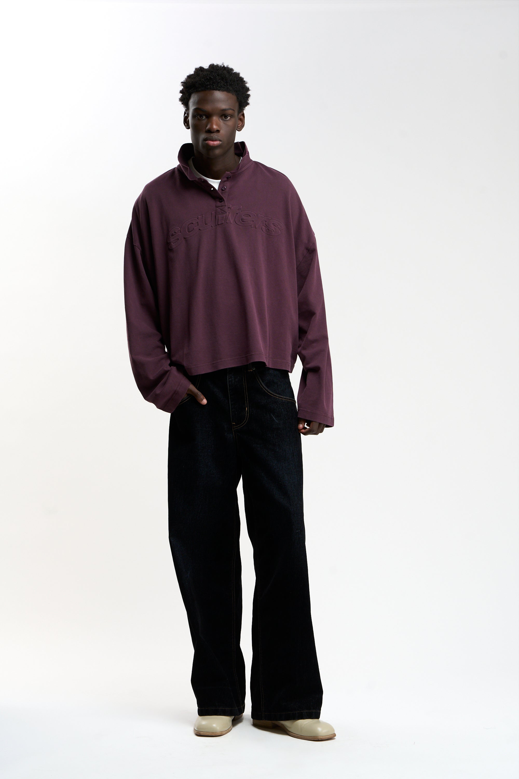 Casona Burgundy Polo