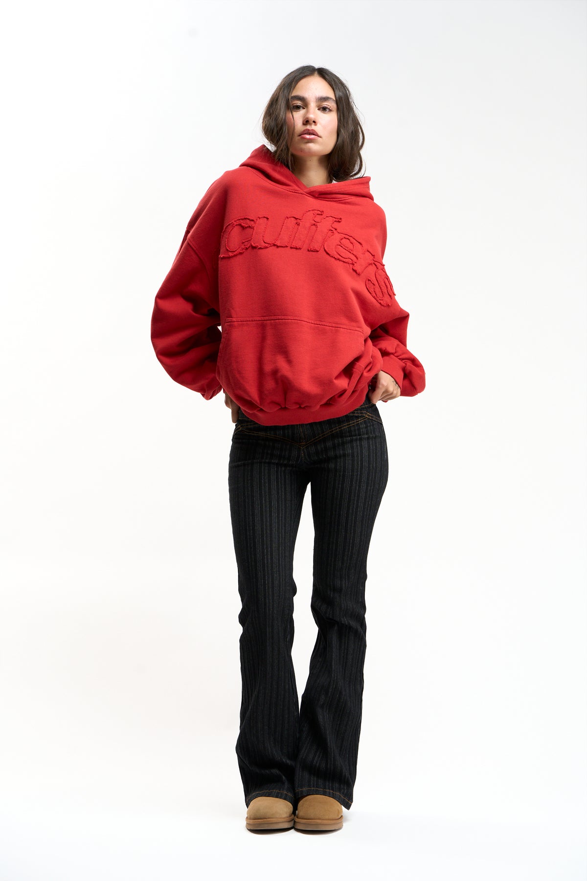 Raw Red Hoodie