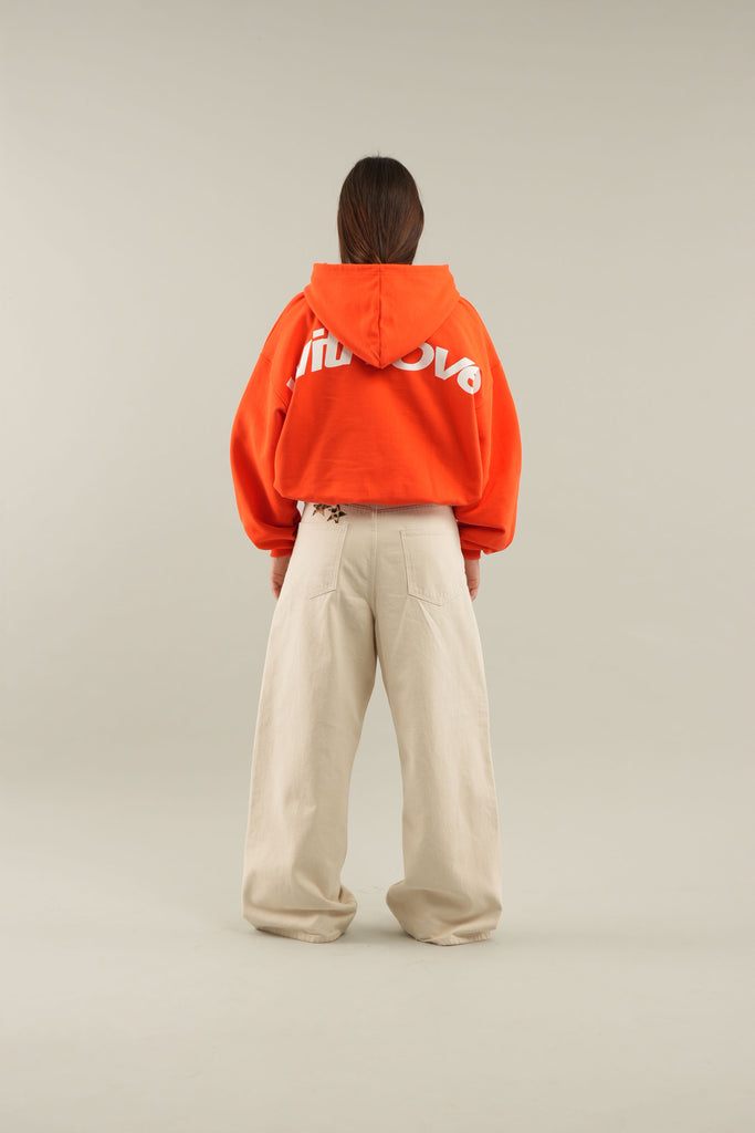 Sign Orange Hoodie