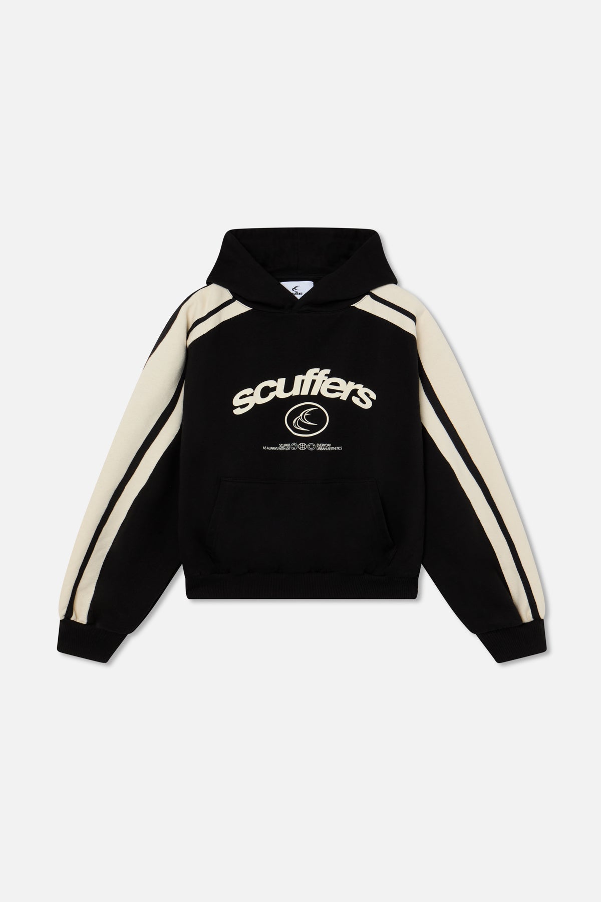 Effortless Black Hoodie – Scuffers