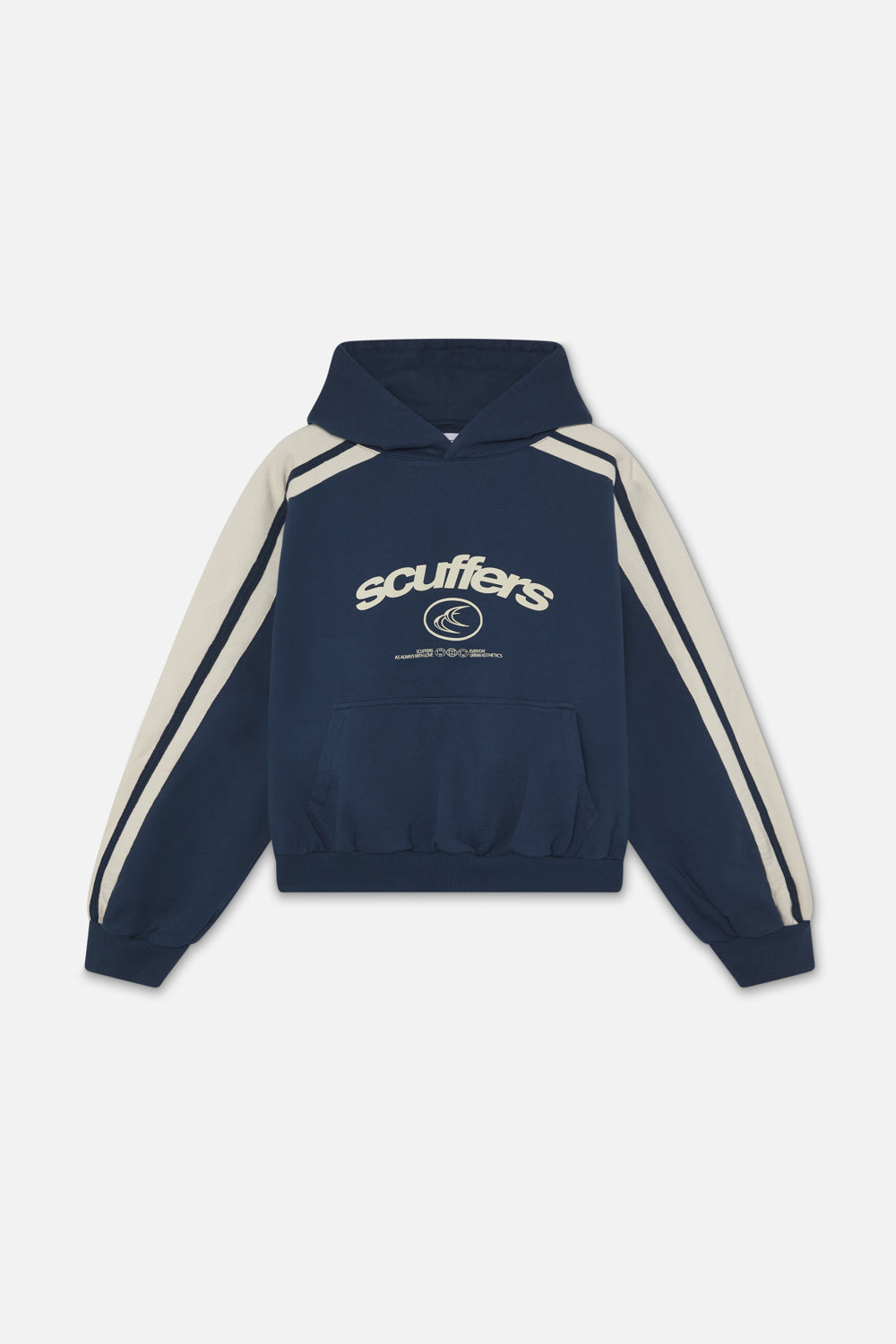 Effortless Blue Hoodie - Oversized Hoodie | Scuffers