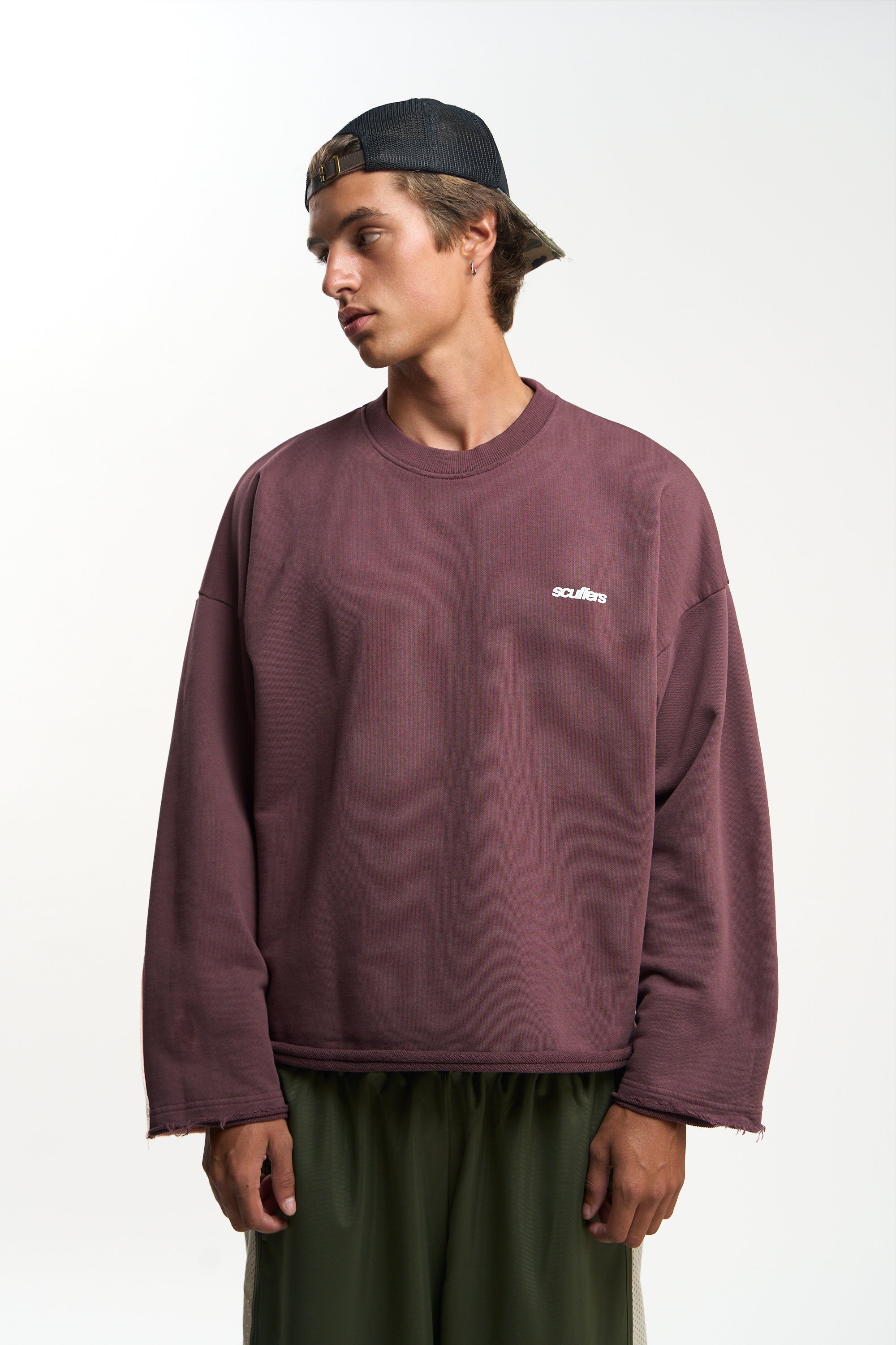 Dye Tech Burgundy Sweatshirt