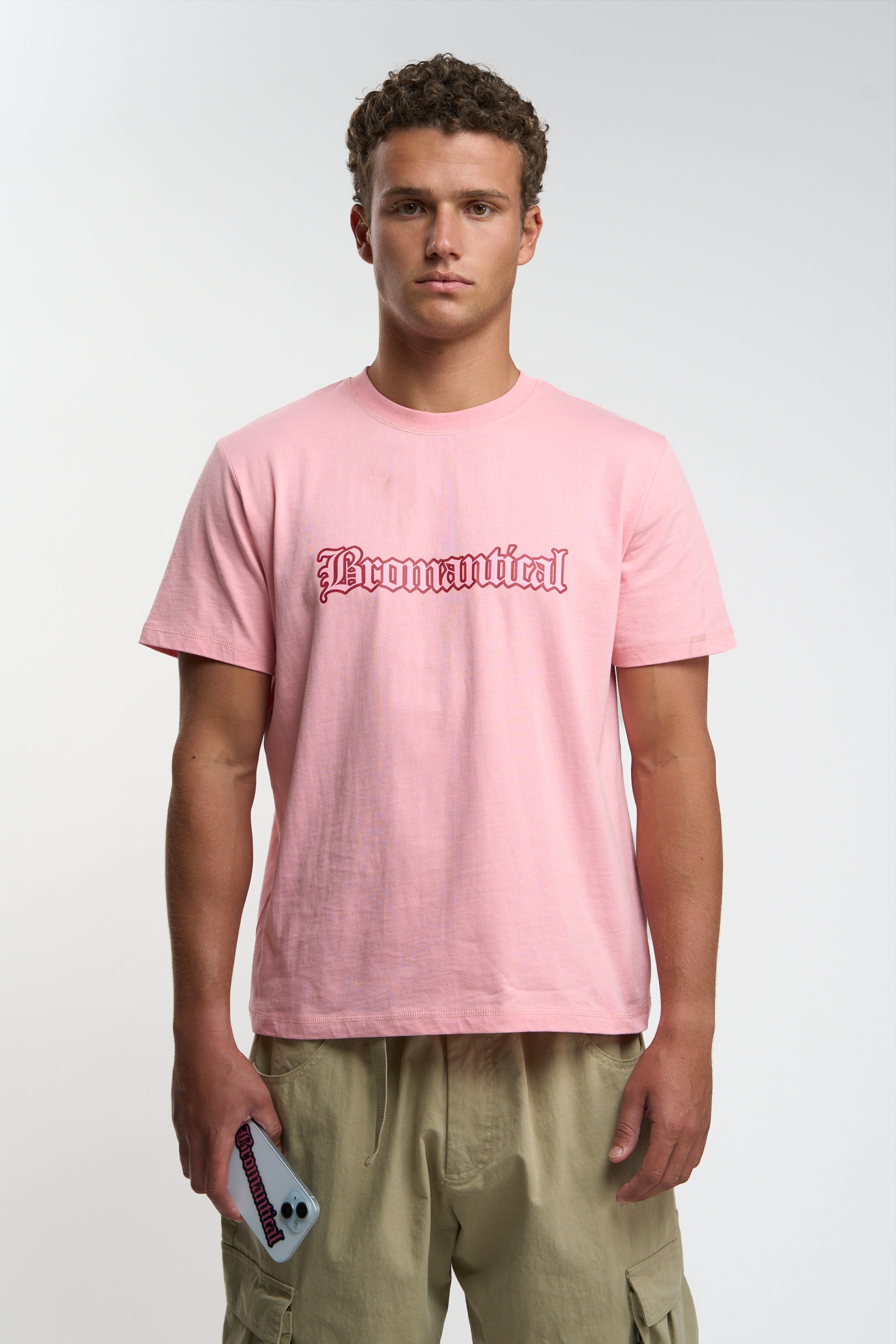Bromantical Pink T-shirt