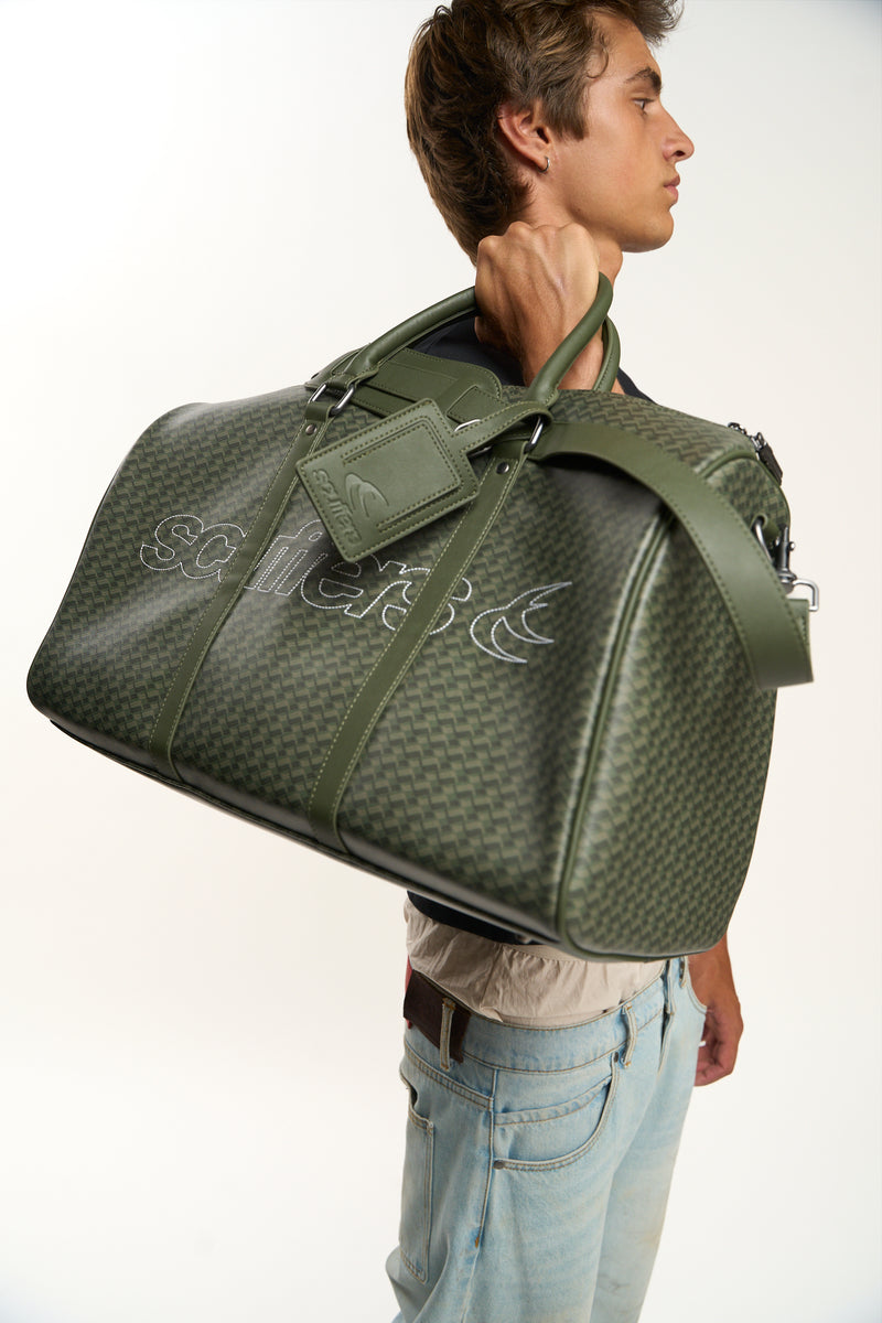 Monogram Dark Green Duffle Bag