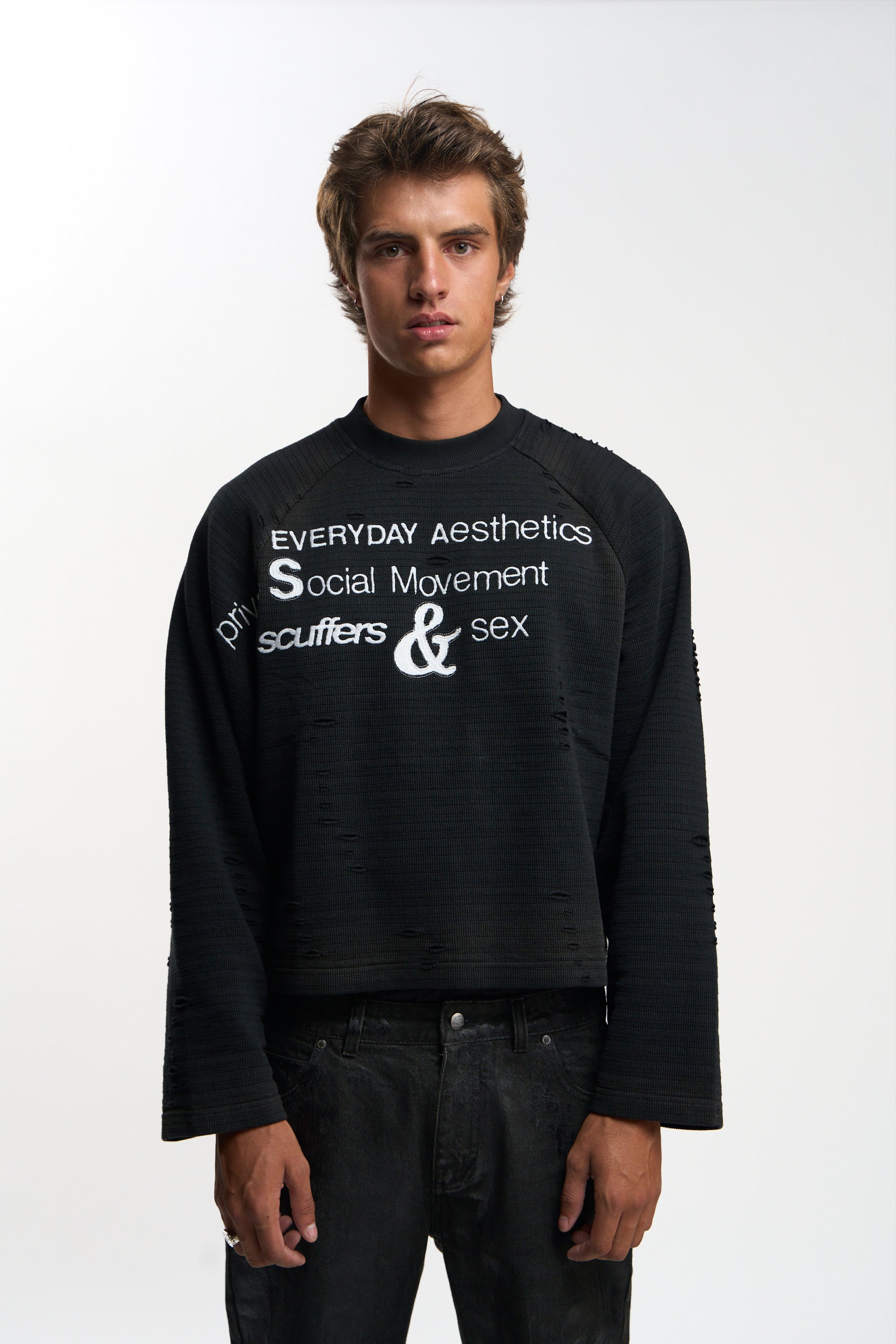 Mini Black Sweatshirt
