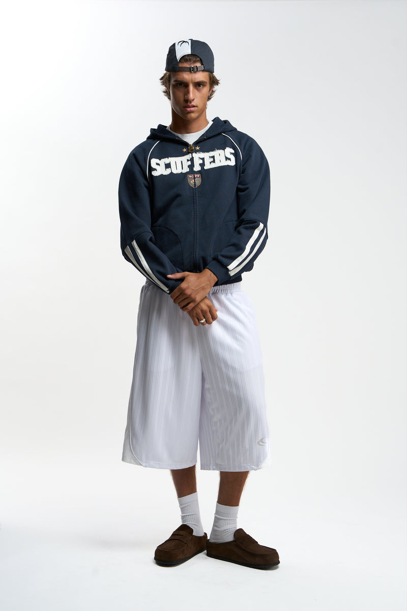 Bentley Navy Zipper