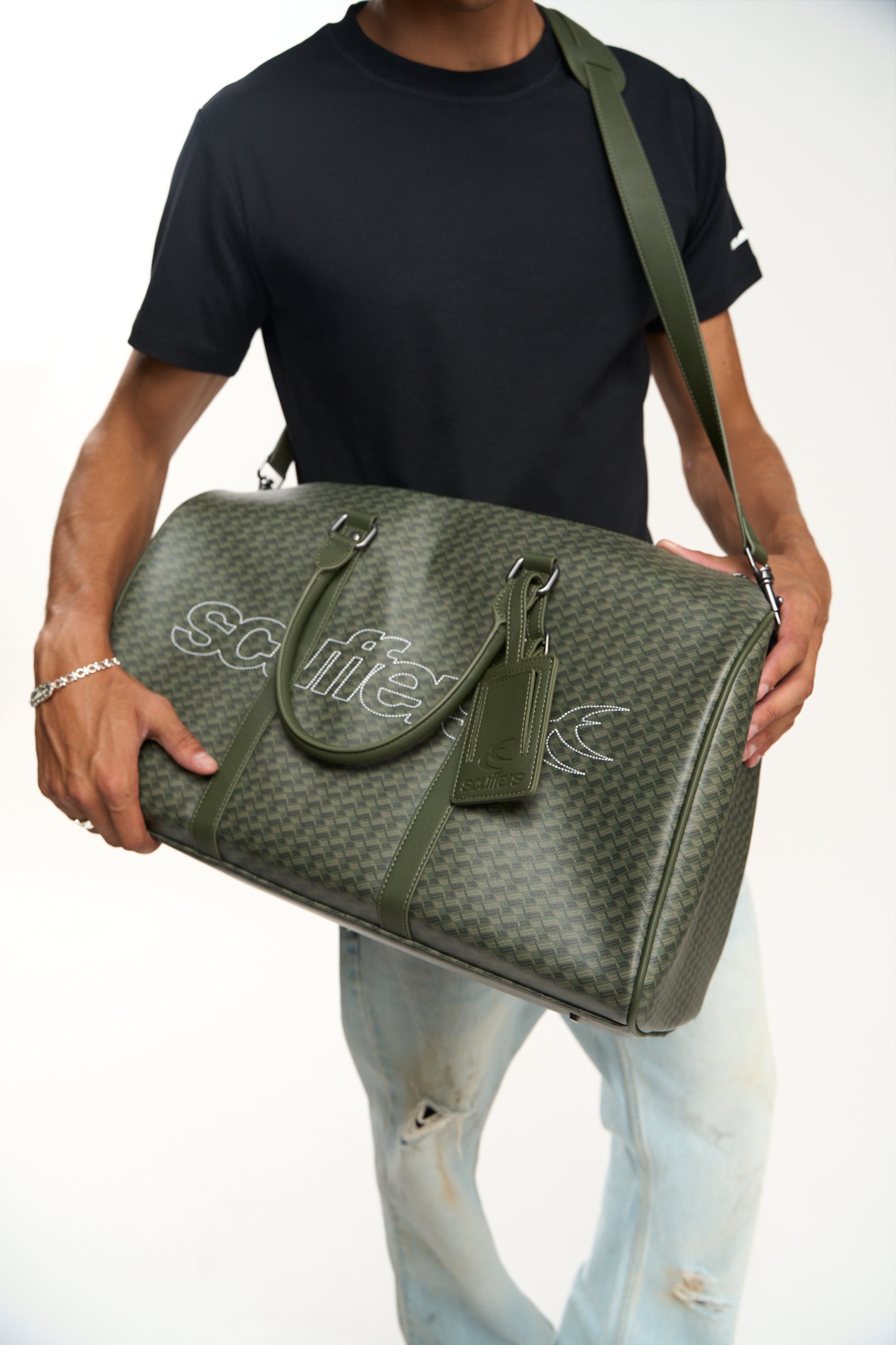 Monogram Dark Green Duffle Bag