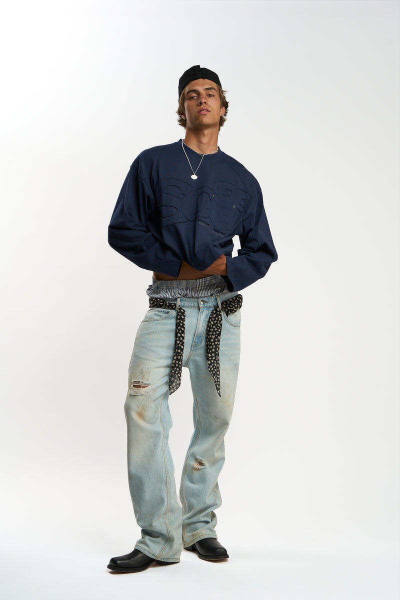 Original Navy Longsleeve