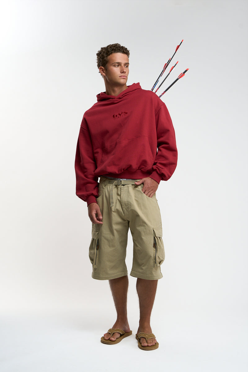 Peach Red Hoodie