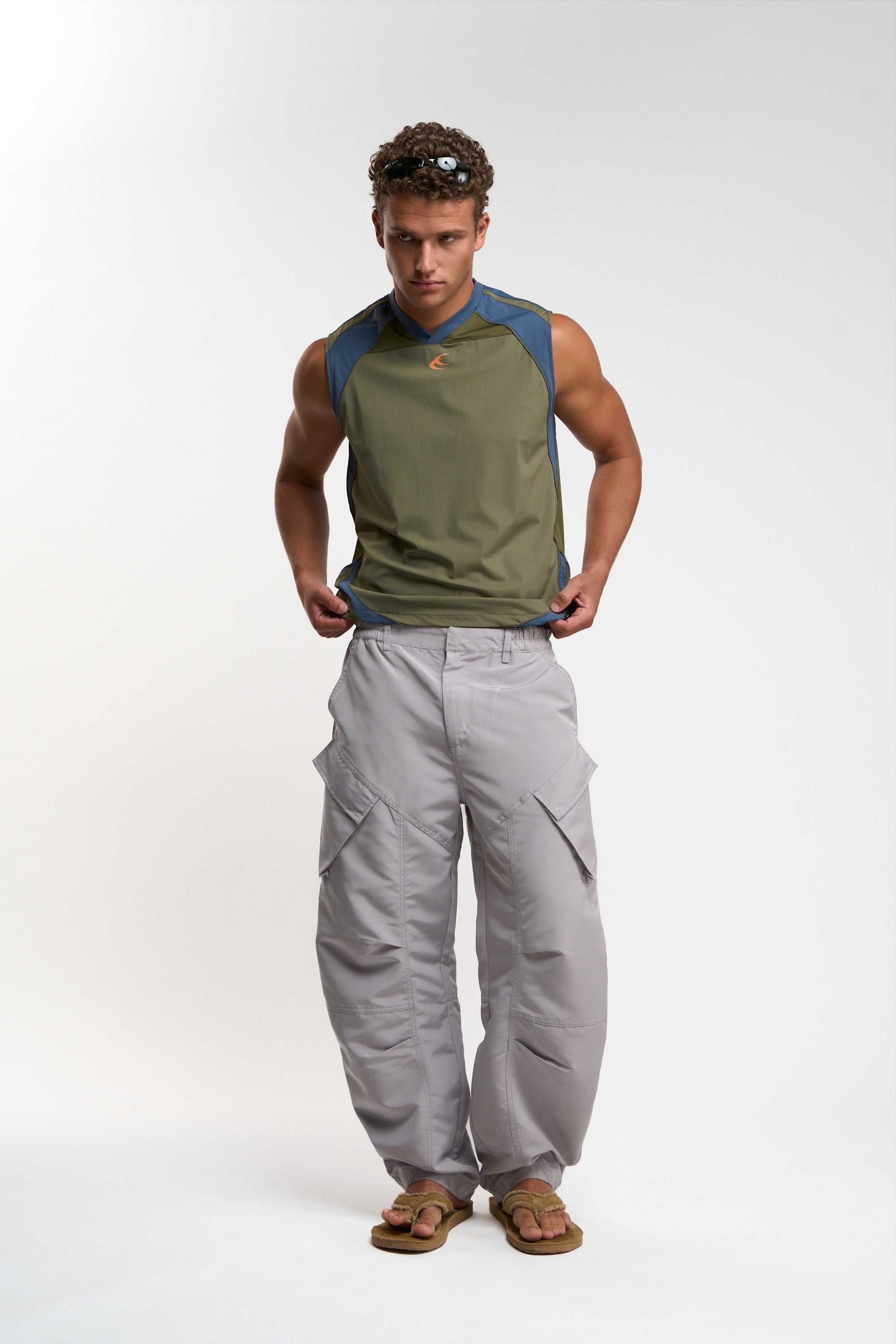 Sport Tech Green Tank Top