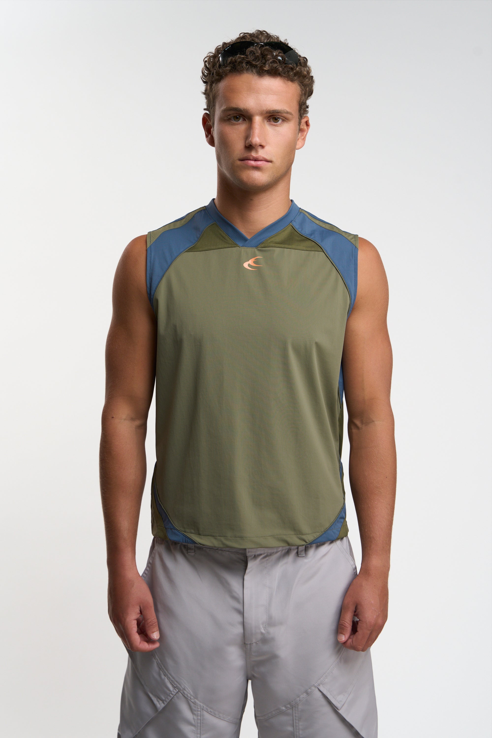 Sport Tech Green Tank Top