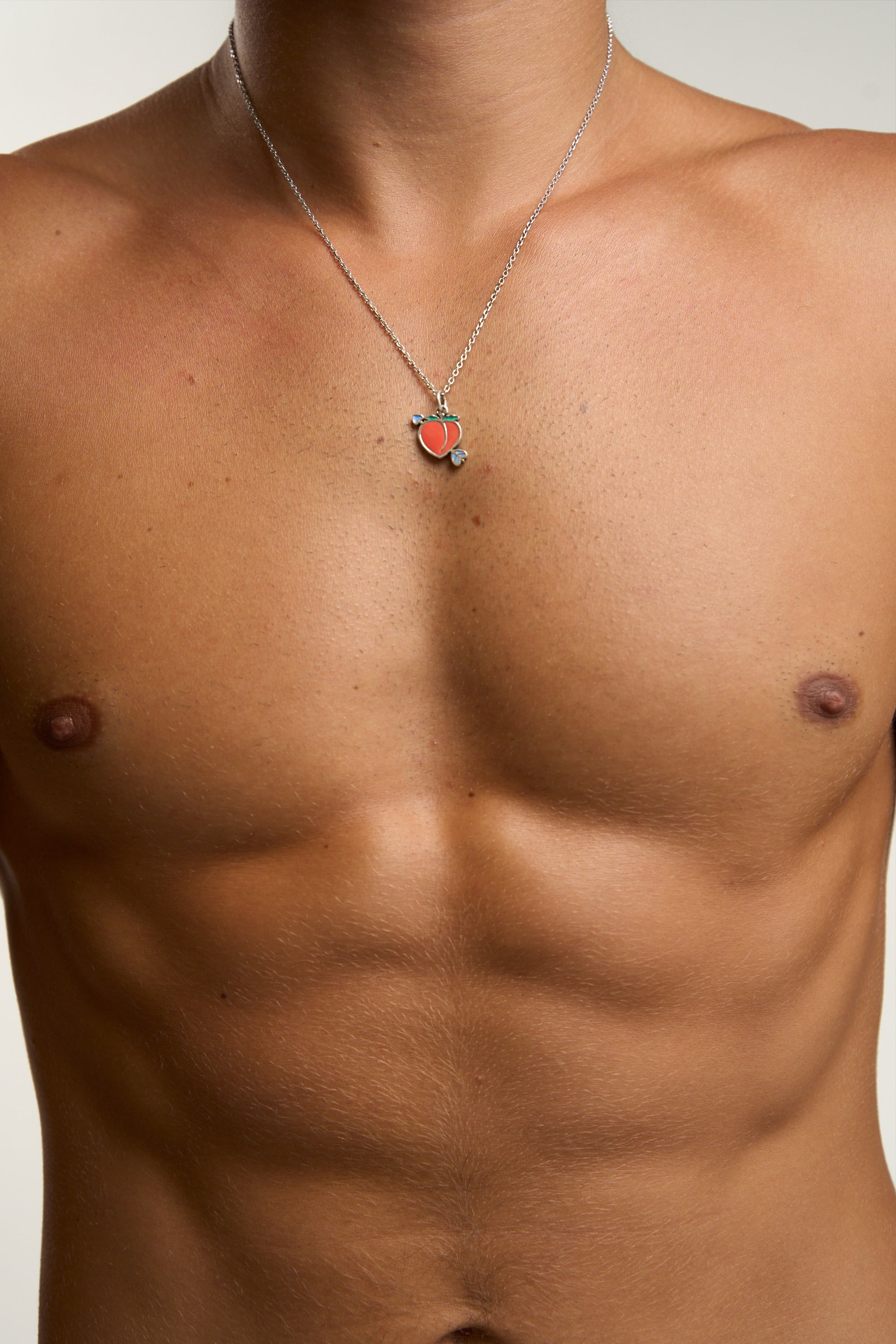 Peach Orange Necklace