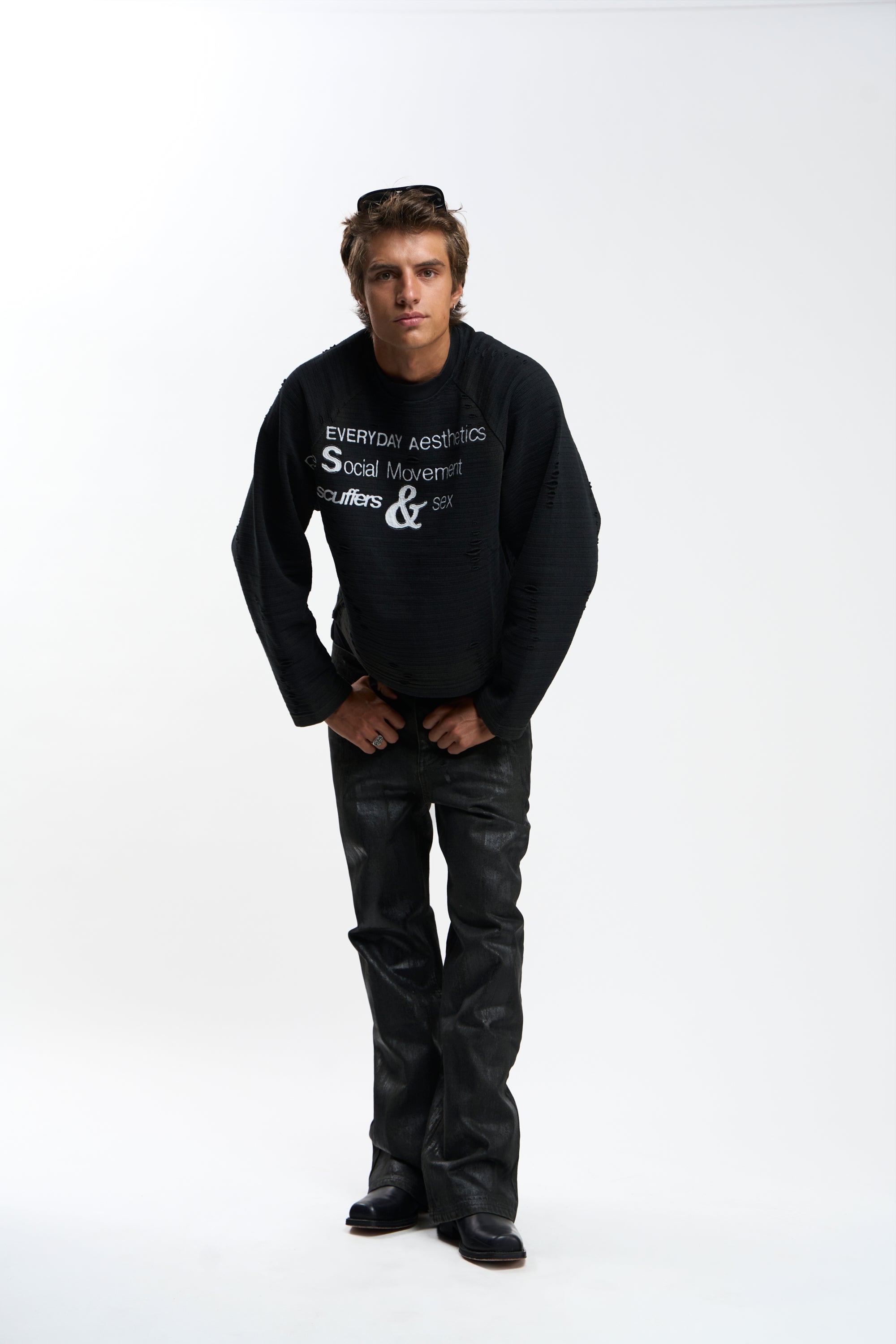 Mini Black Sweatshirt