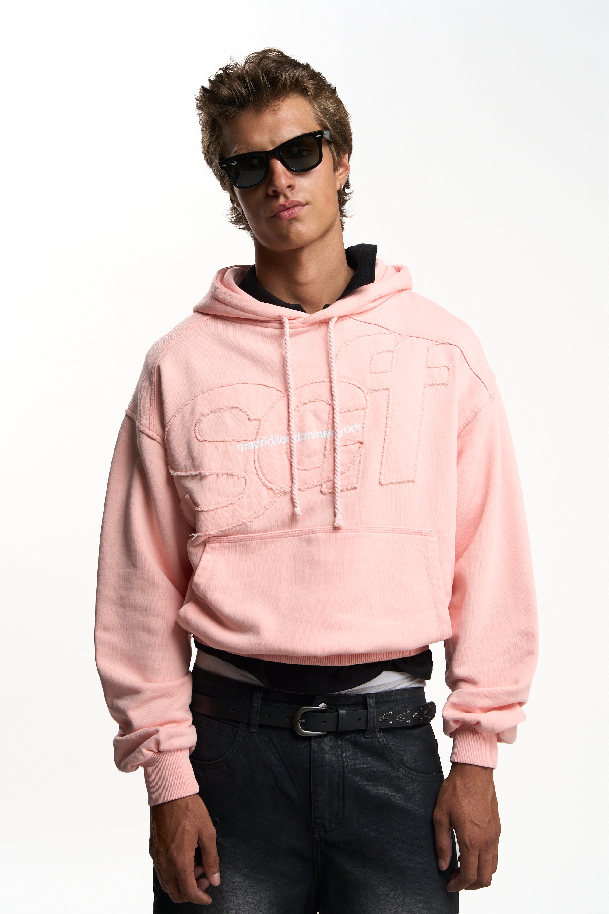 あ*ぼ様 scuffers ピンク フード付きパーカー Sサイズ Original Pink Hoodie – Scuffers