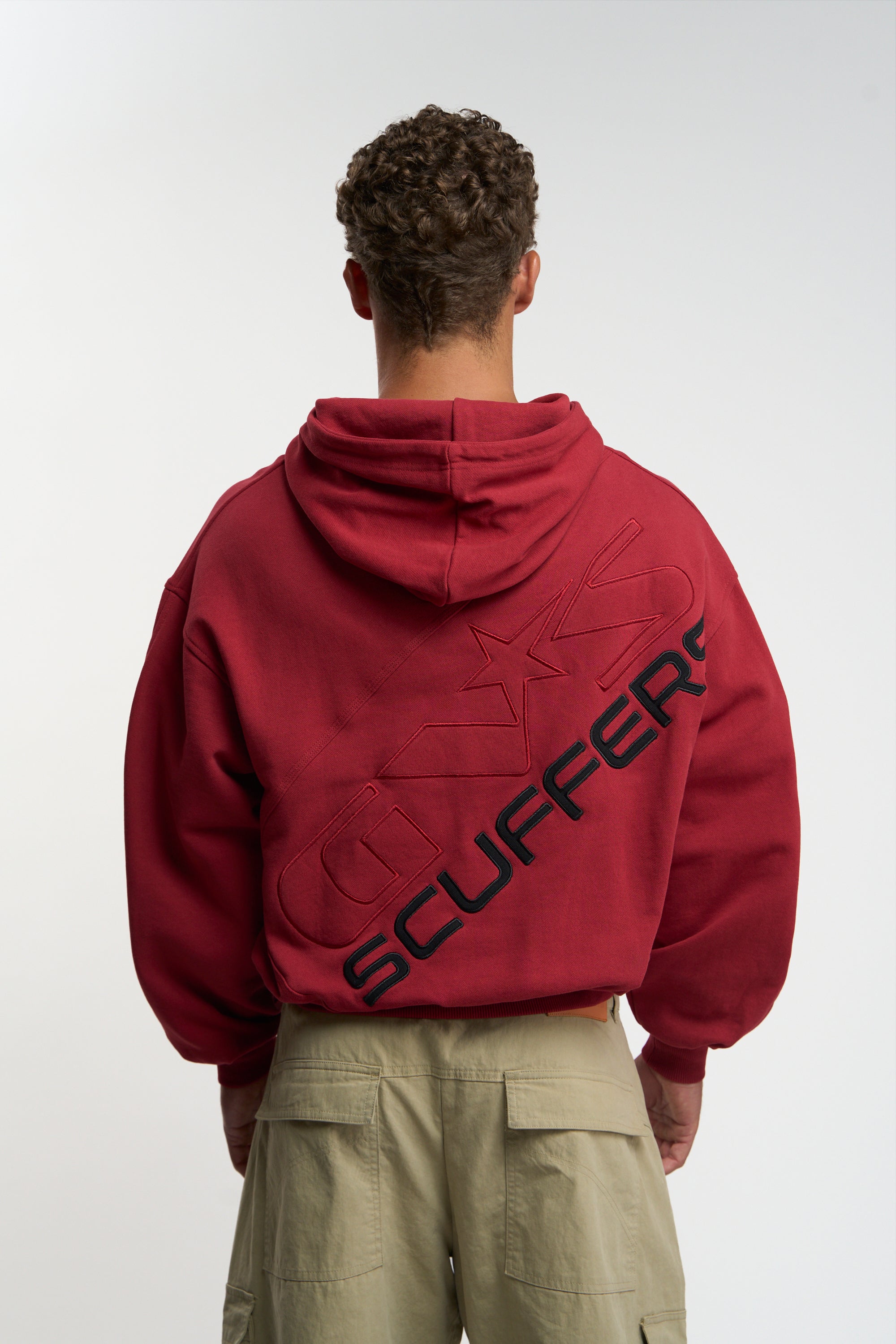 Peach Red Hoodie