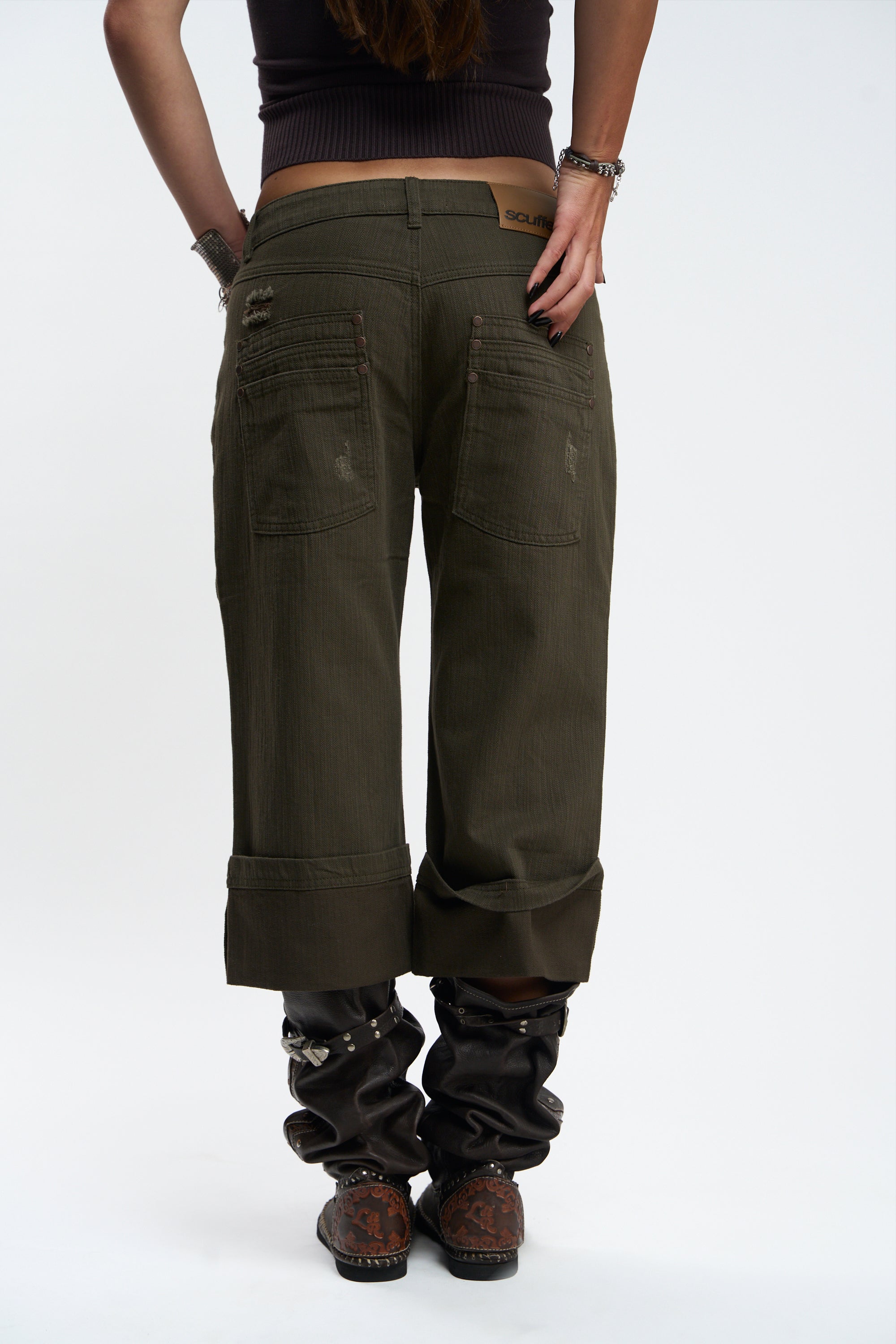 New Capri Green Pants