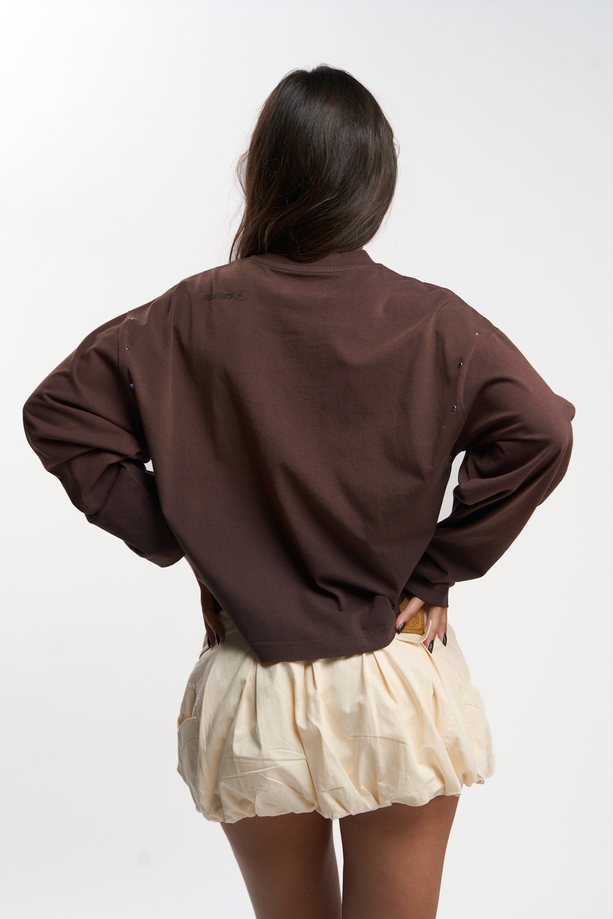 Strass Brown Longsleeve