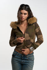 Furby Camo Zipper