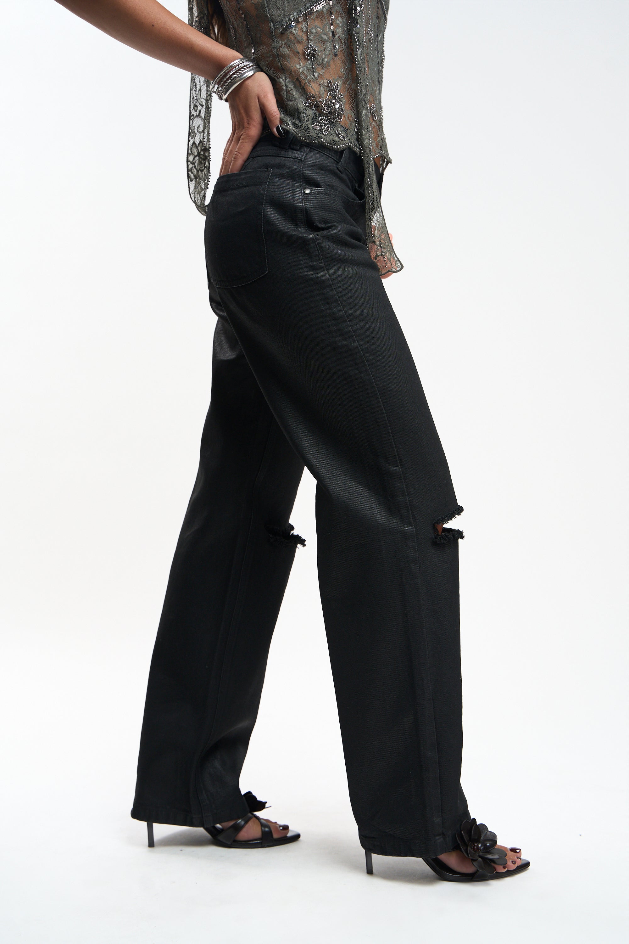 Alana Black Pants