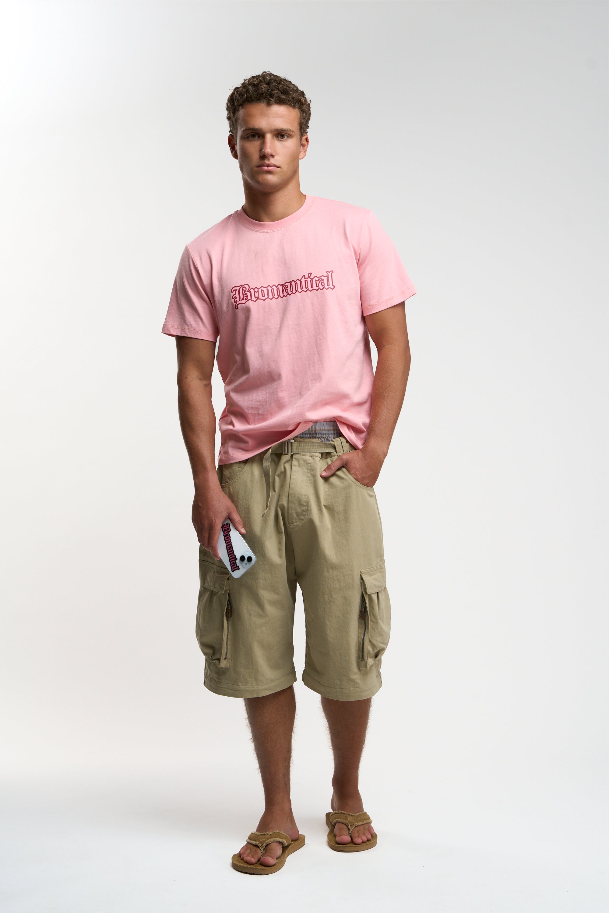 Bromantical Pink T-shirt