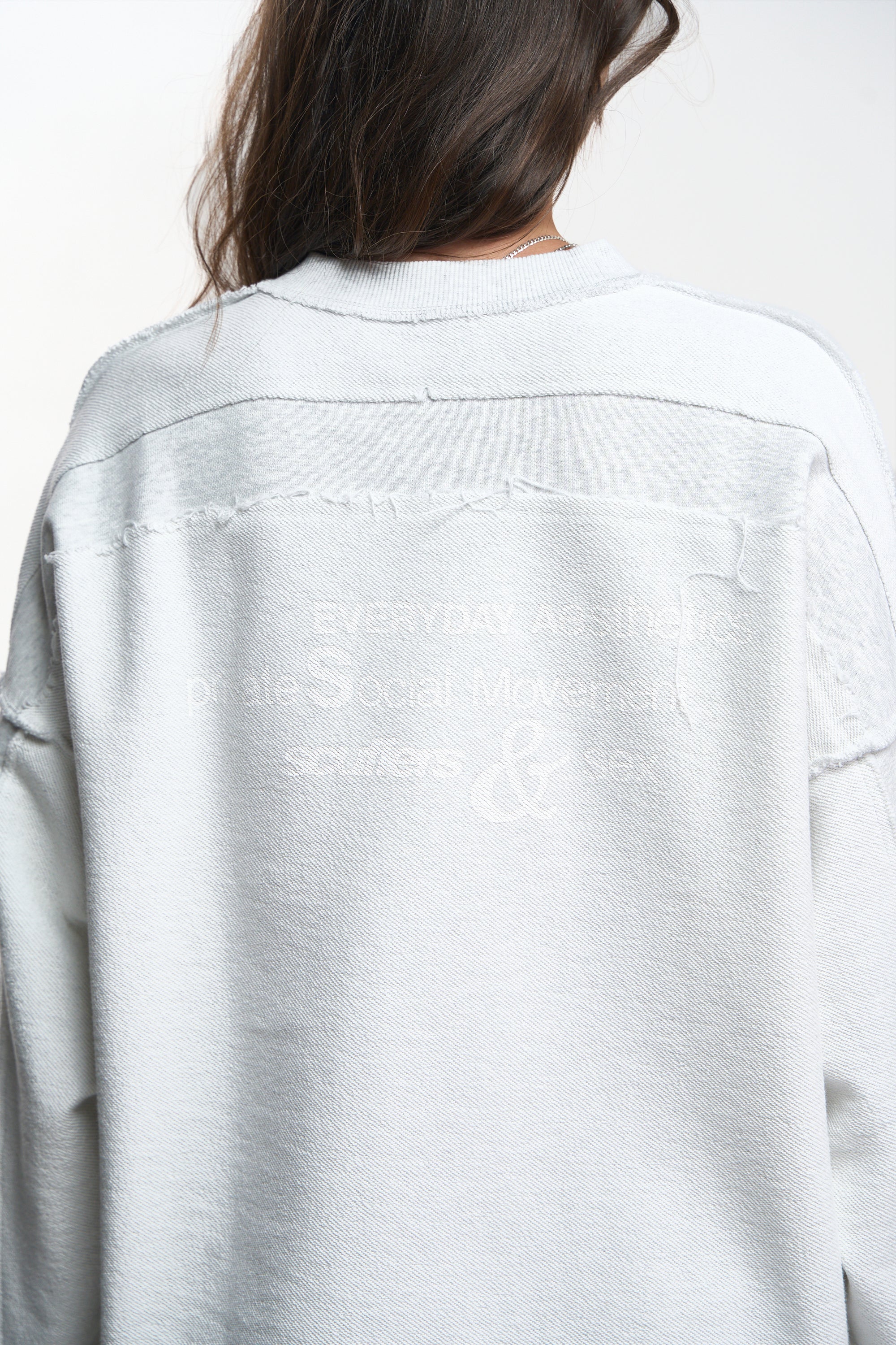 Dye Tech Grey Melange Sweatshirt