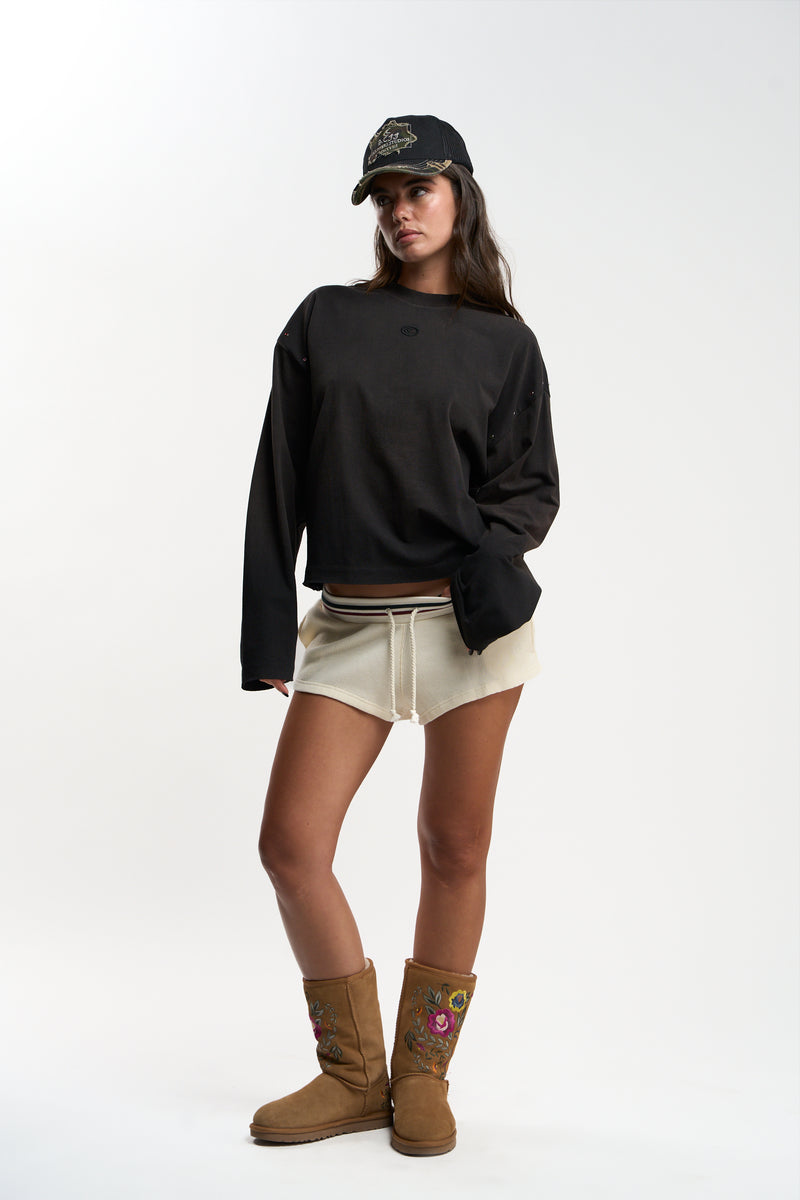 Strass Dark Longsleeve