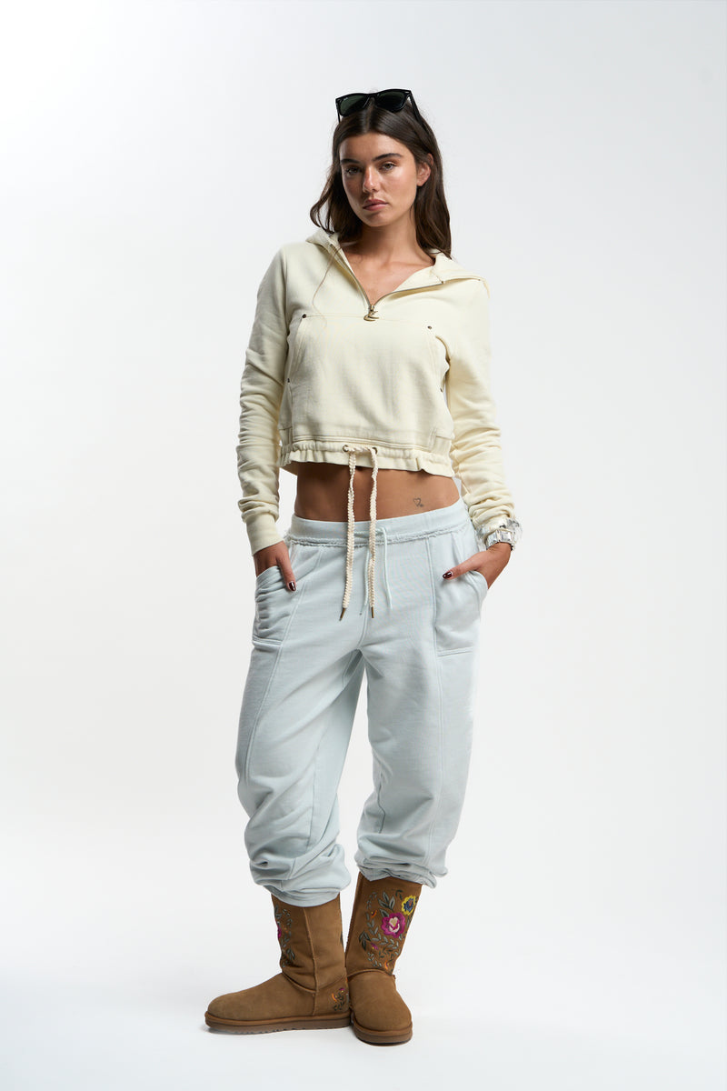 Kangu Ecru Hoodie