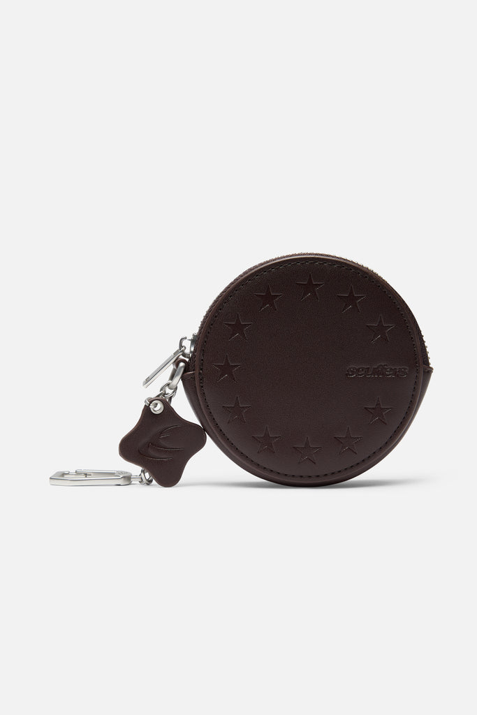 Essential Burgundy Keychain Wallet