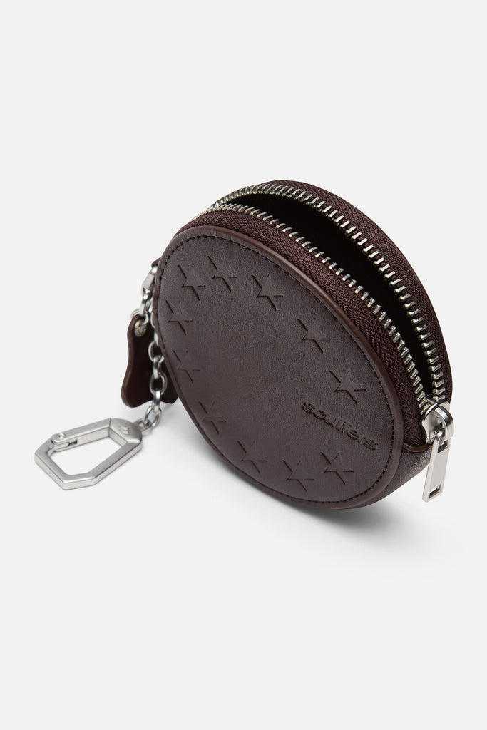 Essential Burgundy Keychain Wallet