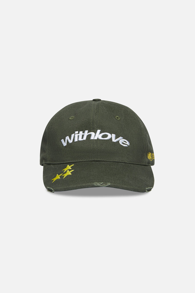 With Love Green Cap