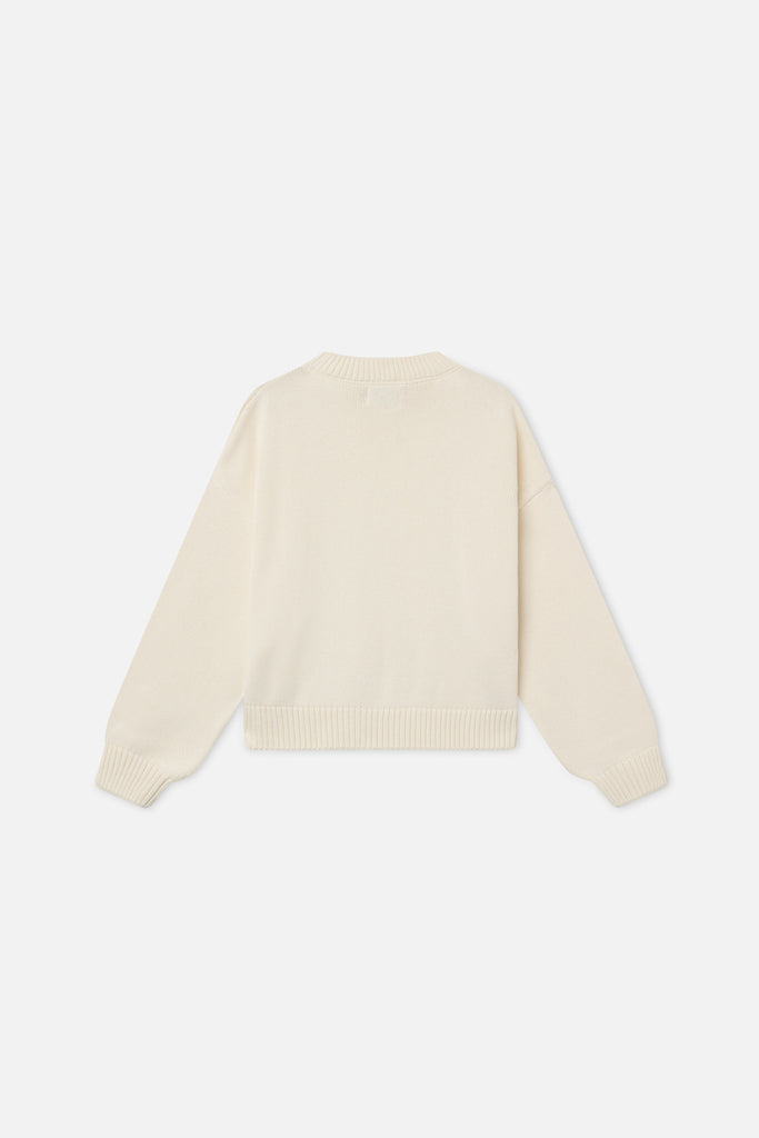 Flag Ecru Knit