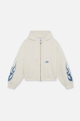 Flame Ecru Zipper
