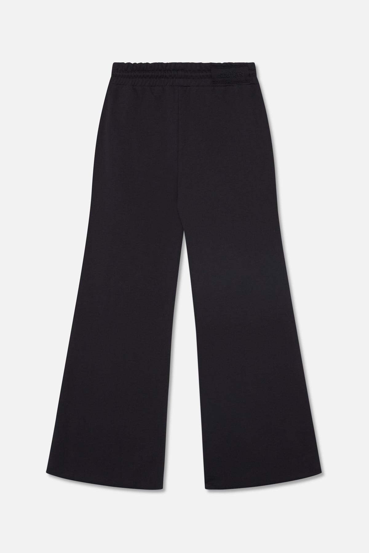 Flared Black Sweatpants