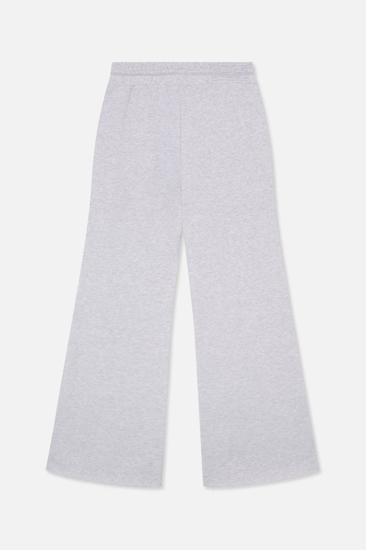 Flared Light Grey Sweatpants