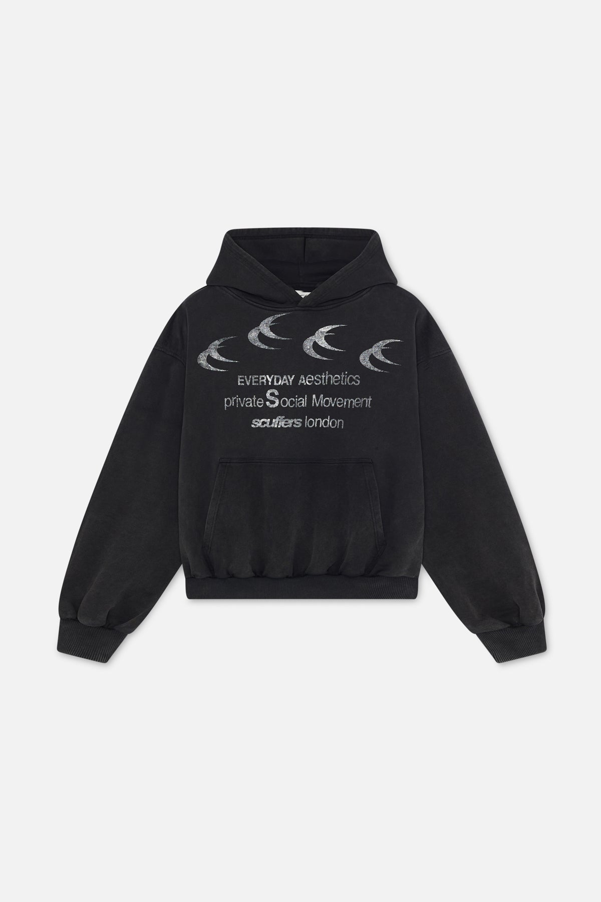 Fourfive Black Hoodie – Scuffers