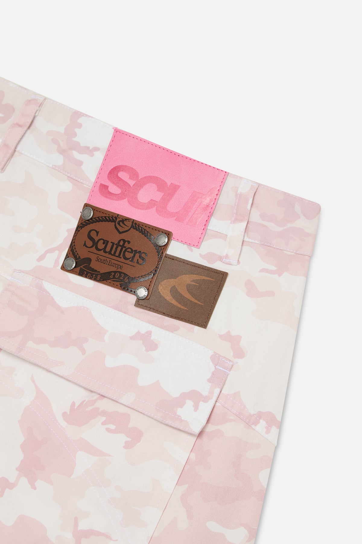 Funk Pink Camo Jorts – Scuffers