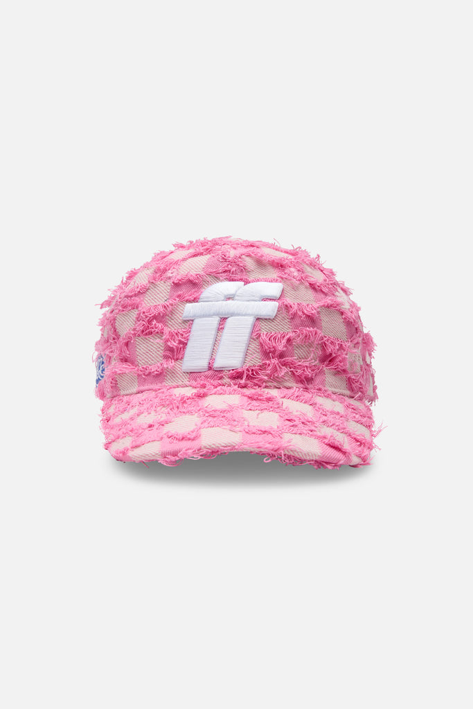 Checkered Pink Cap