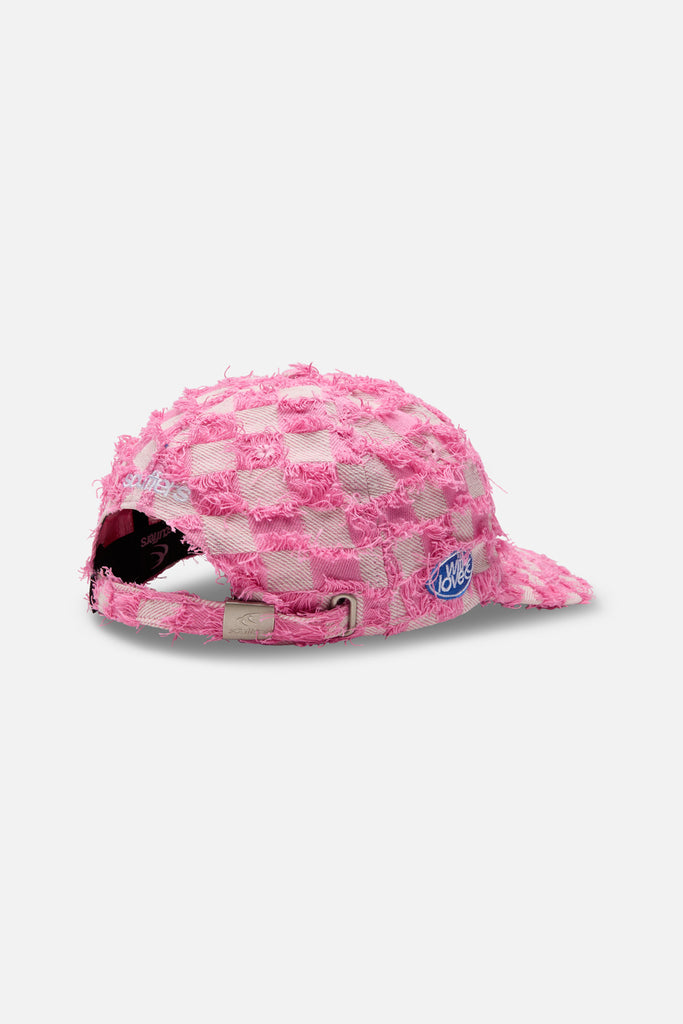 Checkered Pink Cap