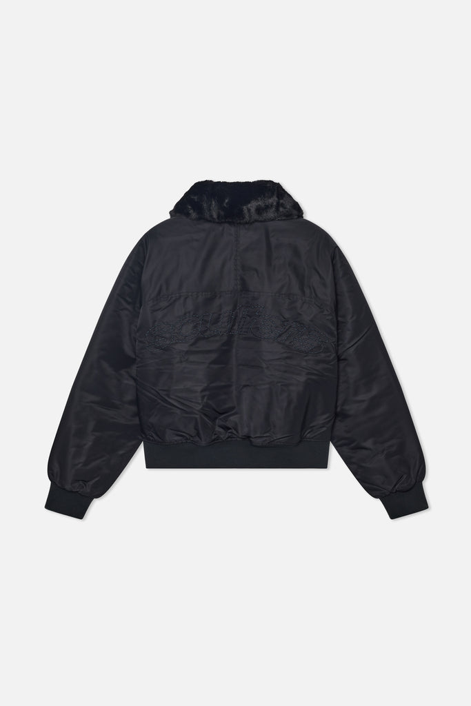 SCFF Black Bomber Jacket