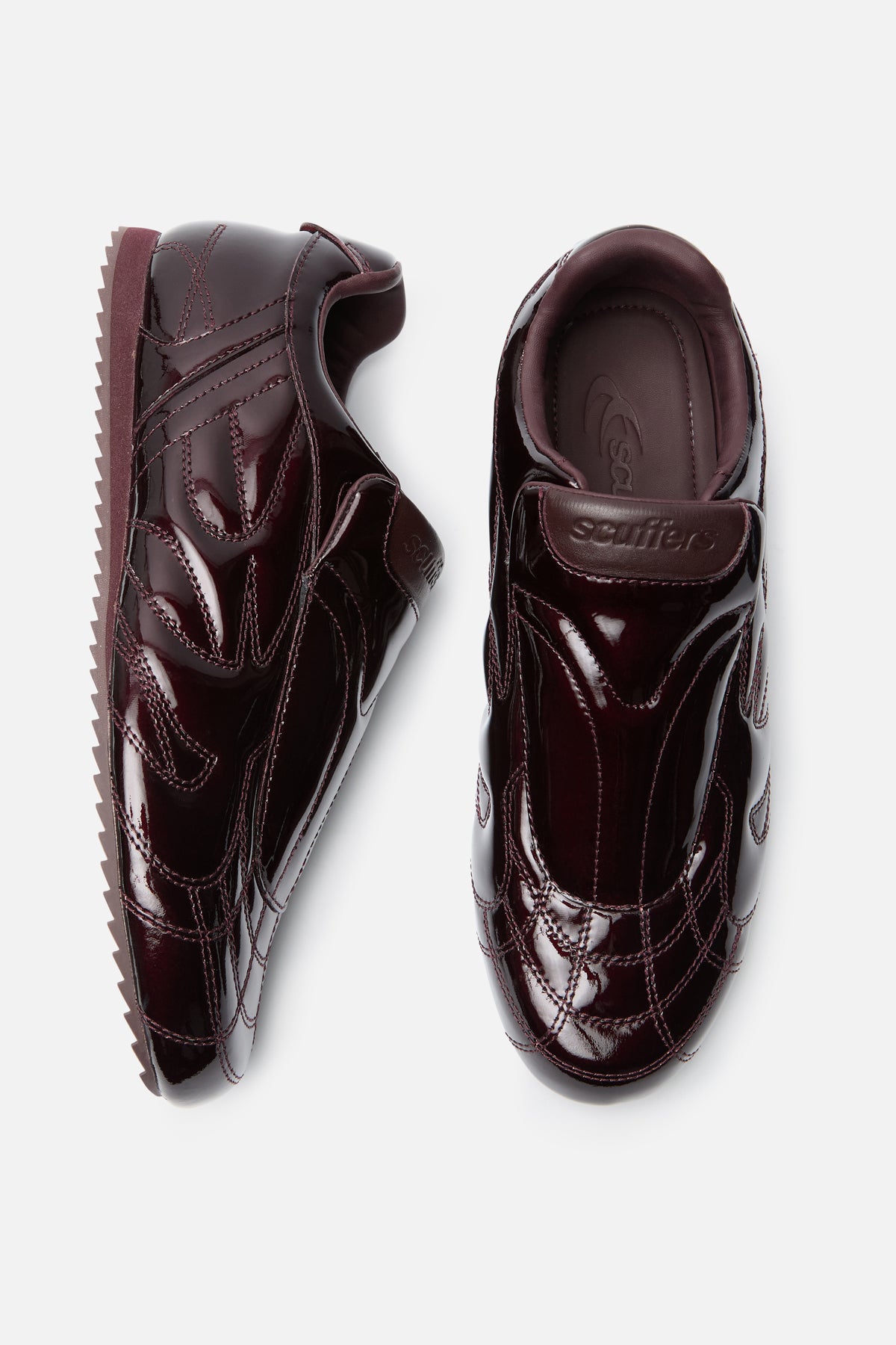 Iconic Radiant Burgundy Sneakers