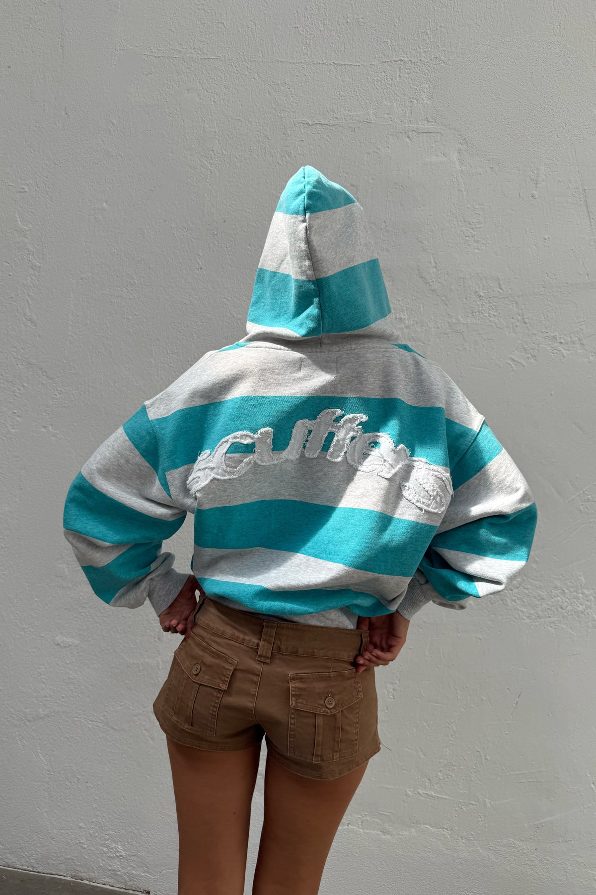 Club Turquoise Zipper