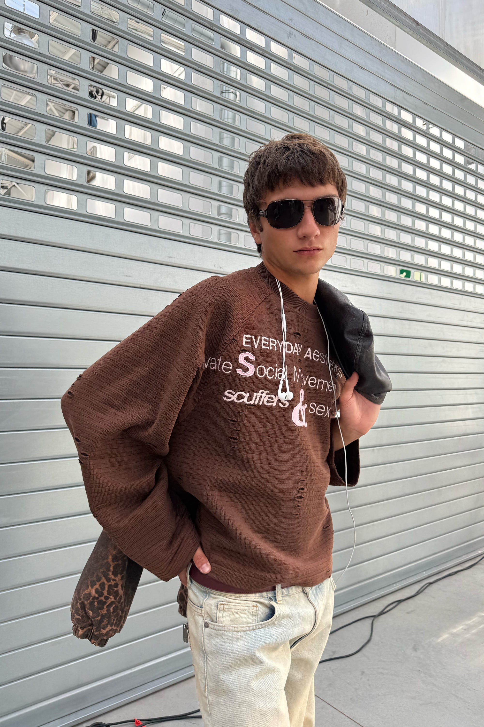 Mini Brown Sweatshirt