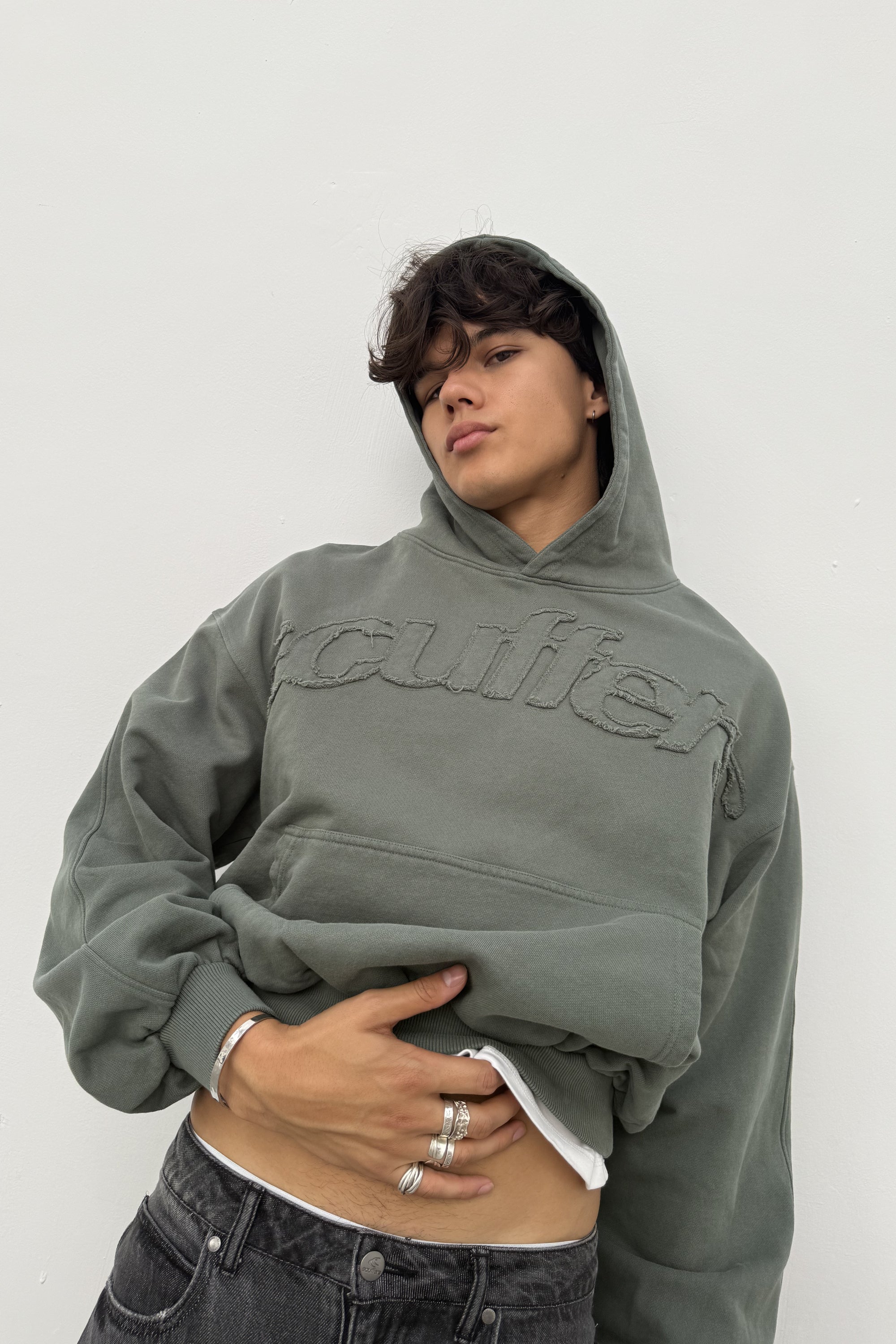 Raw Green Hoodie