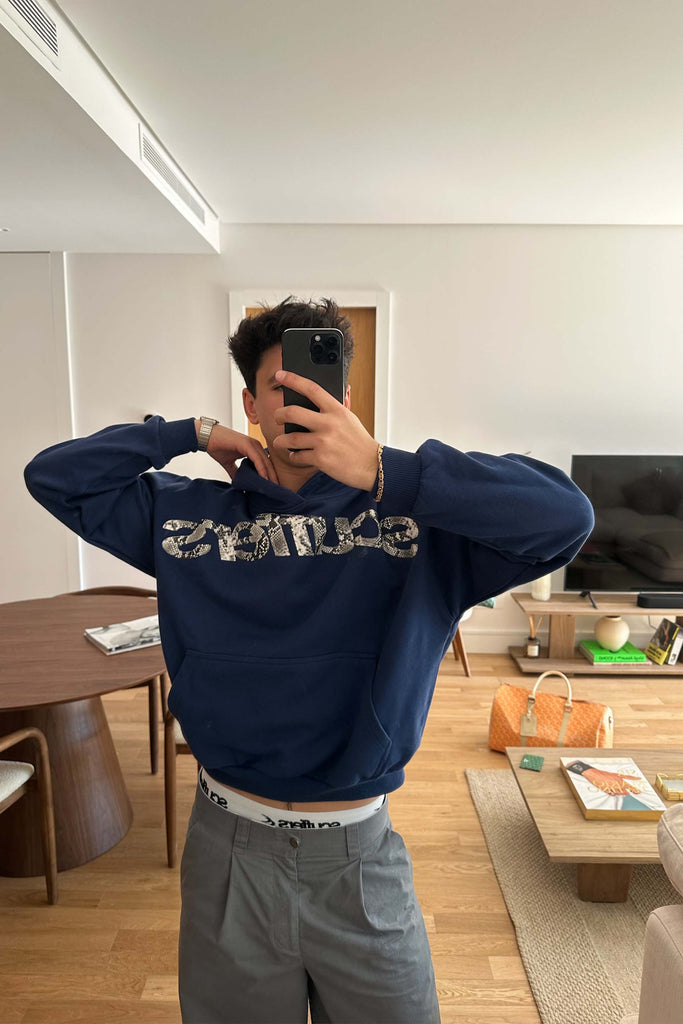 Animal Blue Hoodie