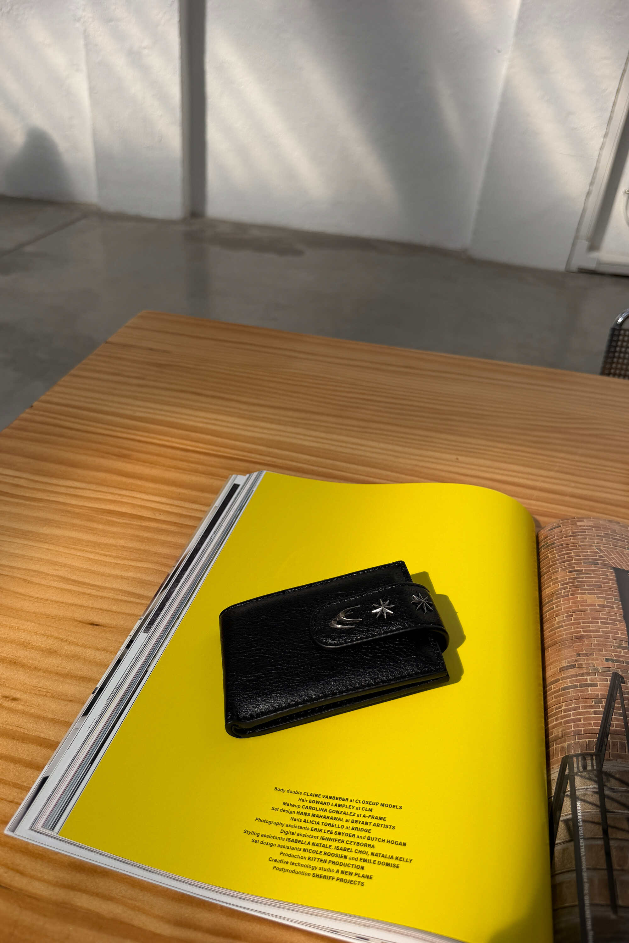 Night Black Wallet