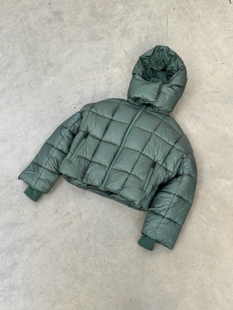 City Forest Green Puffer